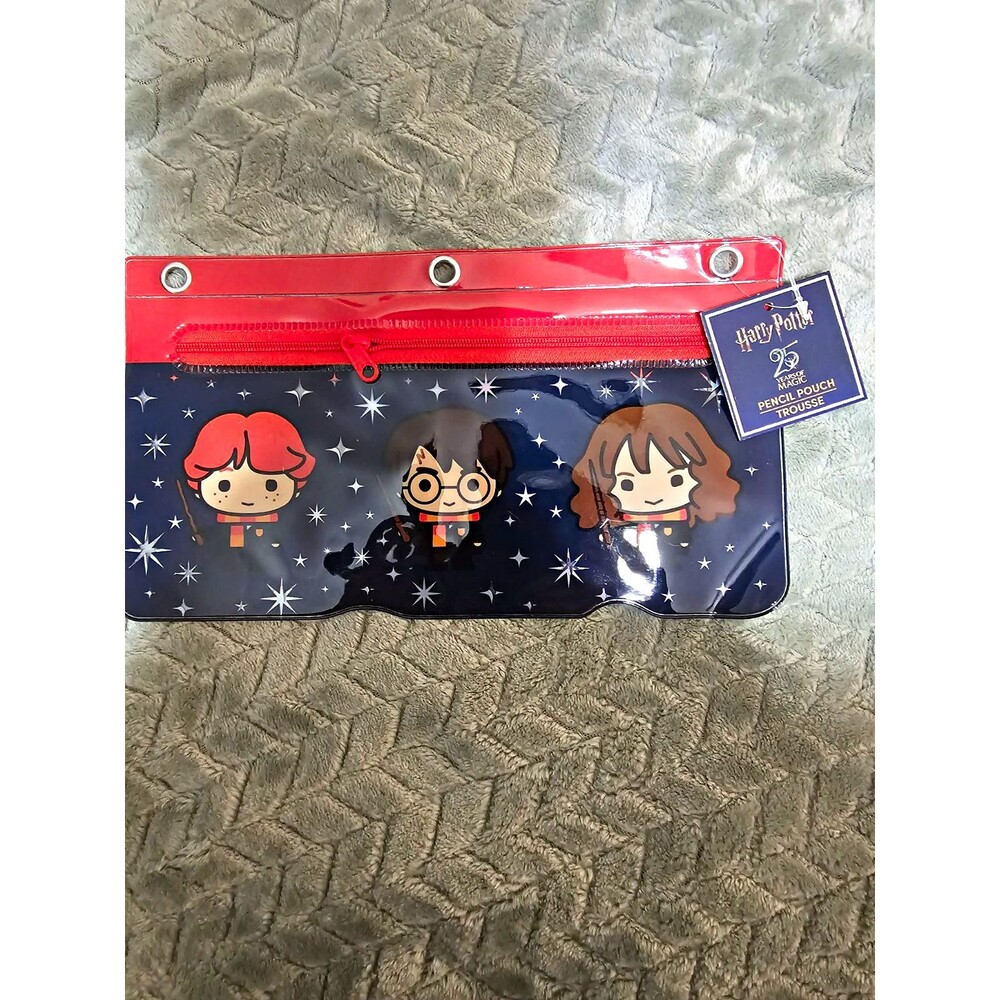 Harry Potter Zipper Pouch Makeup Pencil Bag NEW with Tags Hogworts Cosmetic Bag